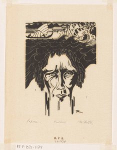 Papoea (título original del objeto) de Johannes Frederik Engelbert ten Klooster (signed by artist)