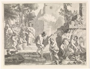 bautismo de cristo Representaciones bíblicas, mitológicas y alegóricas (título de serie)