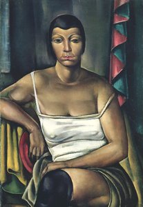 Mujer sentada de Johannes Greenberg
