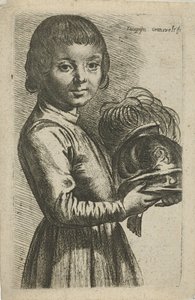 Niño con casco de Johannes Gronsveld
