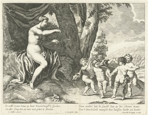 Venus un amorcillo bailarín de Johannes Gronsveld
