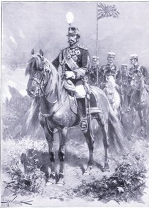 Su Majestad Imperial: El Emperador de Japón, ilustración de la Historia de la Guerra Ruso-Japonesa de Cassell Vol 1, c.1900 de Johannes Hermann Barend Koekkoek