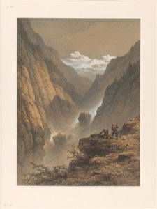 Paisaje de montaña de Johannes Hilverdink