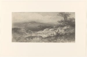 Paisaje de dunas de Johannes Hilverdink