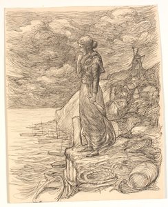 Ilustración para Alfred Tennyson "Enoch Arden"