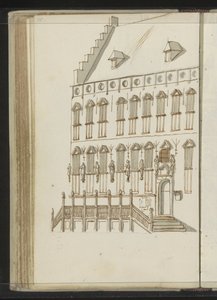 Fachada del ayuntamiento de Nijmegen de Johannes Huibert Prins