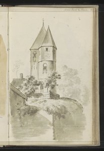 Torres de Noorderpoort en Hoorn de Johannes Huibert Prins