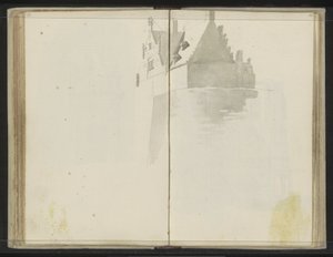 Waterslootse Poort en Delft de Johannes Huibert Prins