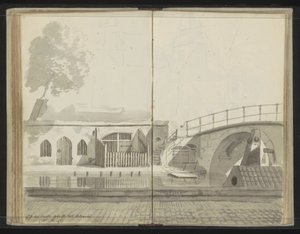 Weesbrug sobre el Oudegracht en Utrecht