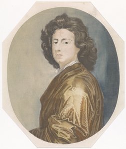 Retrato del pintor Gottfried Kneller