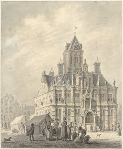 Ayuntamiento de Delft de Johannes Jelgerhuis