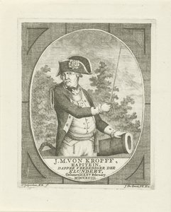 Retrato de Joachim Maurits von Kropff de Johannes Jelgerhuis