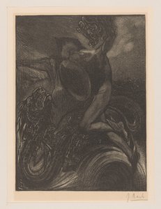 Perseo y el monstruo marino de Johannes Josephus Aarts (signed by artist)