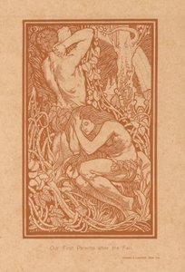 Adán y Eva después de la caída
Nuestros primeros padres después de la caída (título en el objeto) de Johannes Josephus Aarts
