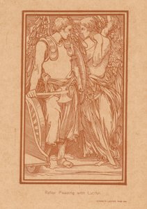 Raphael trata de hacer entrar en razón a Lucifer
Rafael suplicando a Lucifer (título en el objeto) de Johannes Josephus Aarts