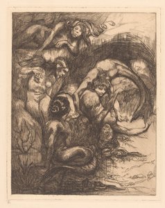 Cinco sirenas de Johannes Josephus Aarts