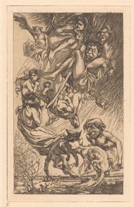 Personas flotantes, criaturas fantásticas y gatos de Johannes Josephus Aarts