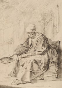 La Mujer de los Panqueques, 1768 de Johannes Kornlein