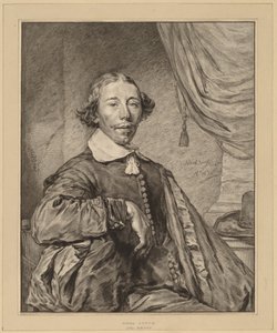Retrato de un hombre sentado de Johannes Kornlein