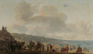 La salida de Carlos II de Inglaterra de Scheveningen, 2 de junio de 1660