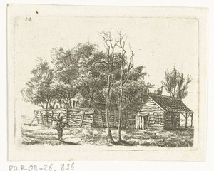 Bodega de hielo en la Puerta de Utrecht de Johannes Ludovicus van den Bos
