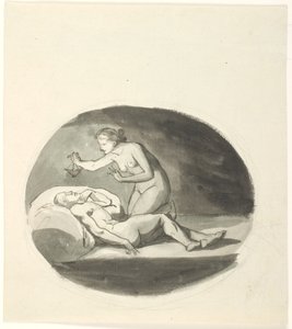 Psique y el Amor dormido de Johannes Senn