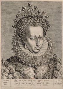Catalina de Navarra de Johannes Wierix