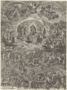 juicio final de Johannes Wierix