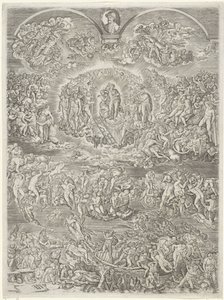 juicio final de Johannes Wierix