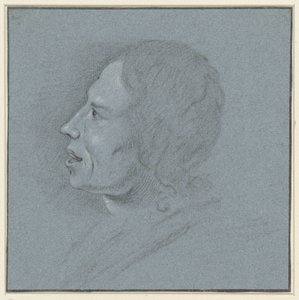 Autorretrato del dibujante Johannes Ziesenis