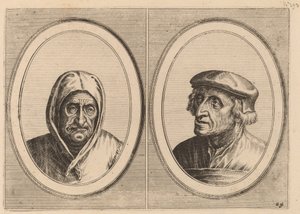 "Aecht Sonder-Ziel" y "Heertje Al-te-mooy" de Johannes and Lucas van Doetechum after Pieter Bruegel the Elder