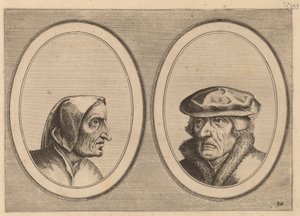 "Buyltje On-versaed" y "Waerner Altijdt-meer" de Johannes and Lucas van Doetechum after Pieter Bruegel the Elder