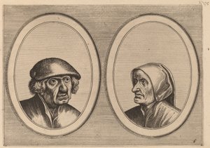 "Dirck Domp" y "Zeedighe Kniertje" de Johannes and Lucas van Doetechum after Pieter Bruegel the Elder