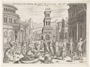 Daniel y el dragón
Historia de Daniel (título de la serie)
Theatrum biblicum (...) (título de la serie) de Johannes of Lucas van Doetechum