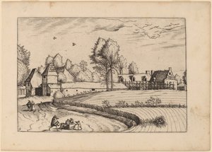 Casas de campo de Johannes van Doetechum, the Elder and Lucas