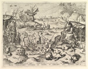 La tentación de San Antonio de Johannes and Lucas van Doetecum