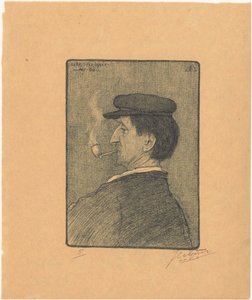Retrato de Gerrit ter Haar de Johannes van Gijn (signed by artist)
