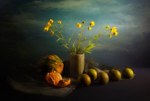 Naturaleza muerta melancólica de John-Mei Zhong
