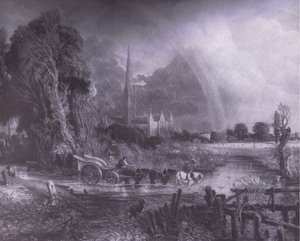Catedral de Salisbury desde los prados, Anuario de Bibbys