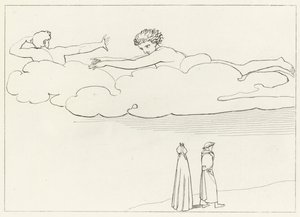 Purificación de la Envidia, Purgatorio, Canto 13 de John (after) Flaxman