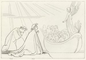 La barca del Purgatorio, Purgatorio, Canto 2