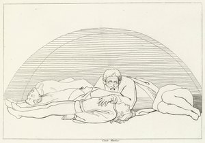 La muerte de Ugolino, Infierno, Canto 33 de John (after) Flaxman