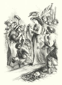 El desembarco de la prímula de John (after) Gilbert