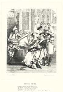 El mercero de seda de John (after) Gilbert