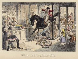 Ilustración de John Leech para Mr Sponge