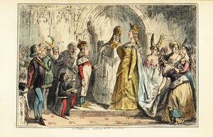Rey Enrique VI de Inglaterra casado con Margarita de Anjou en la Abadía de Titchfield, 23 de abril de 1445