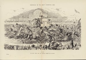 Memoriales de la Gran Exposición de 1851, La Gran Carrera de Derby de Mil Ochocientos Cincuenta y Uno de John (after) Leech