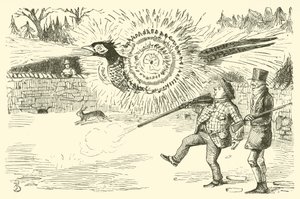 Caza de faisanes (grabado)