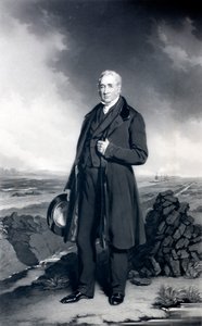 George Stephenson, ingeniero inglés y pionero ferroviario
