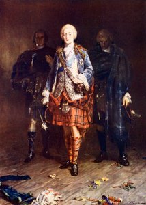 Bonnie Prince Charlie (litografía en color)